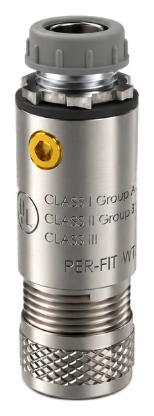 PER FIT WTPC connector with lock nut, gasket and bushing
